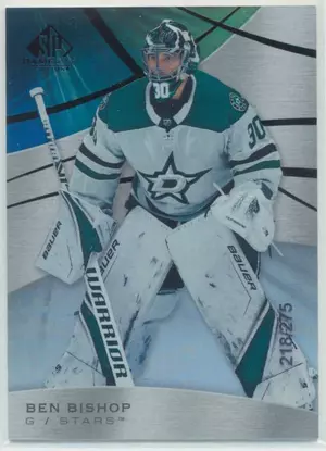 2019-20 SP GAME USED - BEN BISHOP #6 RAINBOW 218/275