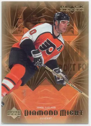 1999-00 BLACK DIAMOND - JOHN LeCLAIR #DM4 DIAMOND MIGHT