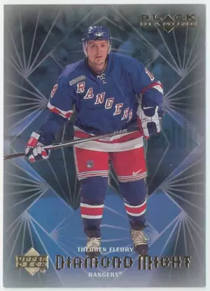 1999-00 BLACK DIAMOND - THEOREN FLEURY #DM10 DIAMOND MIGHT