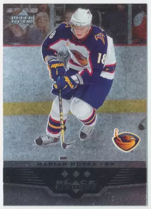 2005-06 BLACK DIAMOND - MARIAN HOSSA #137 TRIPLE DIAMOND