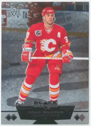 2012-13 BLACK DIAMOND - DOUG GILMOUR #156 TRIPLE DIAMOND