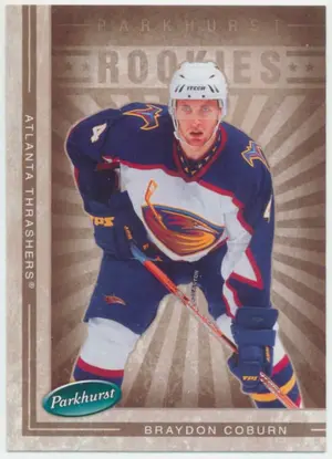 2005-06 PARKHURST - BRAYDON COBURN #603 ROOKIE
