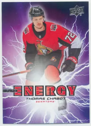 2019-20 UPPER DECK - THOMAS CHABOT #PE-8 PURE ENERGY