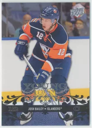 2008-09 UPPER DECK - JOSH BAILEY #479 YOUNG GUNS