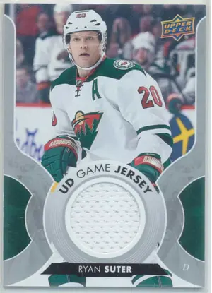 2017-18 UPPER DECK - RYAN SUTER #GJ-RS GAME JERSEY