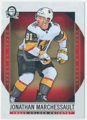2018-19 O-PEE-CHEE COAST TO COAST - JONATHAN MARCHESSAULT #89