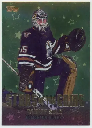 2001-02 TOPPS - TOMMY SALO #SG10 STARS OF THE GAME