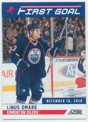 2011-12 SCORE - LINUS OMARK #11 FIRST GOAL