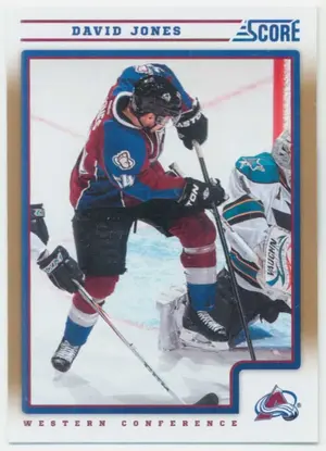 2012-13 SCORE - DAVID JONES #136 GOLD