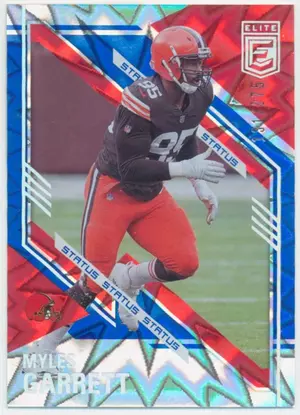 2021 Donruss Elite - Myles Garrett Status Explosion Parallel #73 131/275