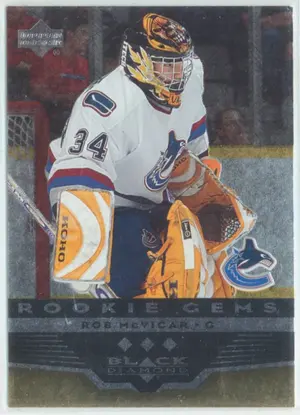 2005-06 BLACK DIAMOND - ROB McVICAR #290 ROOKIE GEMS