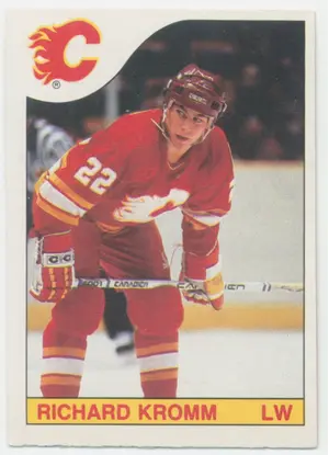 1985-86 O-Pee-Chee - Richard Kromm #222