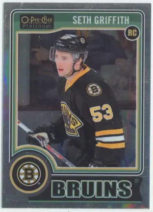 2014-15 O-PEE-CHEE PLATINUM - SETH GRIFFITH #199 ROOKIE
