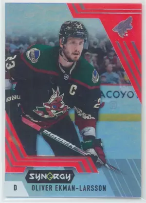 2020-21 SYNERGY - OLIVER EKMAN-LARSSON #24 VETERANS RED