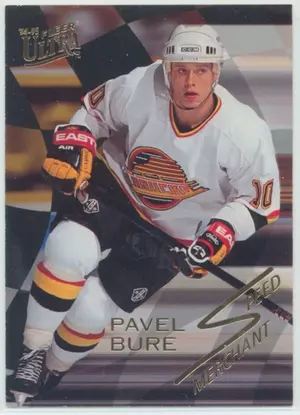 1994-95 FLEER ULTRA - PAVEL BURE #1 SPEED MERCHANT