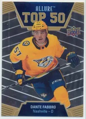 2019-20 ALLURE - DANTE FABBRO #T50-23 TOP 50