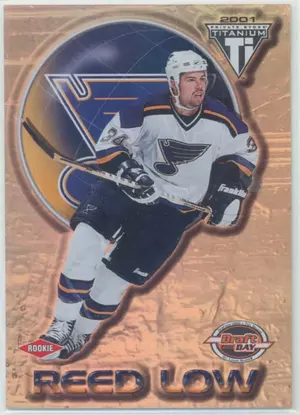 2000-01 TITANIUM DRAFT DAY EDITION - REED LOW #142 RC 501/1000