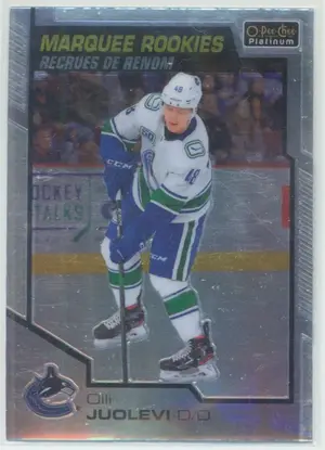 2020-21 O-PEE-CHEE PLATINUM - OLLI JUOLEVI #189 ROOKIE