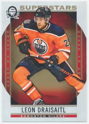 2018-19 O-PEE-CHEE COAST TO COAST - LEON DRAISAITL #143 SUPERSTARS