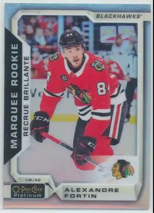 2018-19 O-PEE-CHEE PLATINUM - ALEXANDRE FORTIN #186 RAINBOW