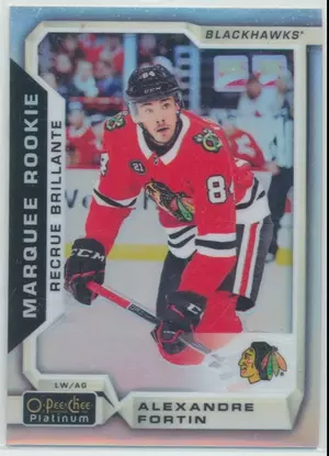 2018-19 O-PEE-CHEE PLATINUM - ALEXANDRE FORTIN #186 RAINBOW