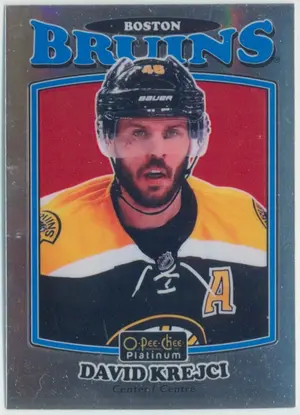 2016-17 O-PEE-CHEE PLATINUM - DAVID KREJCI #R-8 RETRO