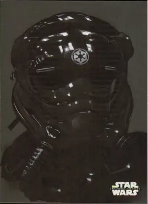 2016 Star Wars The Force Awakens - First Order Tie Fighter Pilot Concept Art #5