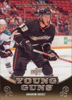 2010-11 UPPER DECK - NICK BONINO #202 YOUNG GUNS