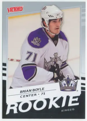 2008-09 VICTORY - BRIAN BOYLE #209 ROOKIE