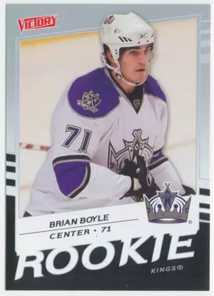 2008-09 VICTORY - BRIAN BOYLE #209 ROOKIE