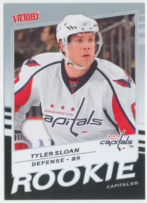 2008-09 VICTORY - TYLER SLOAN #313 ROOKIE