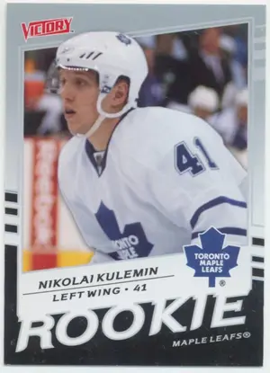 2008-09 VICTORY - NIKOLAI KULEMIN #318 ROOKIE