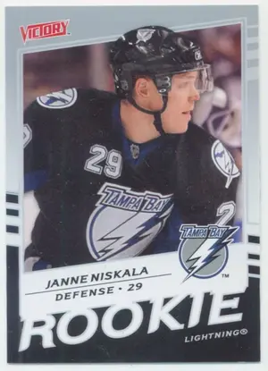 2008-09 VICTORY - JANNE NISKALA #337 ROOKIE