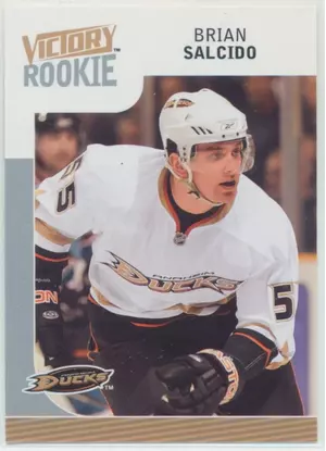 2009-10 VICTORY - BRIAN SALCIDO #235 ROOKIE