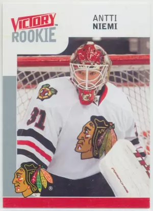 2009-10 VICTORY - ANTTI NIEMI #241 ROOKIE