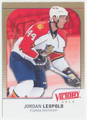 2009-10 VICTORY - JORDAN LEOPOLD #270 GOLD