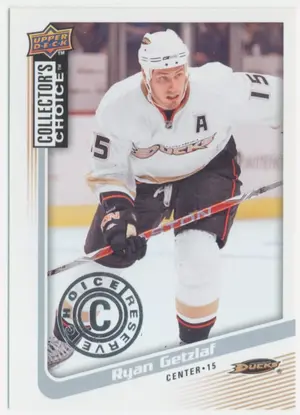 2009-10 COLLECTOR'S CHOICE - RYAN GETZLAF #91 CHOICE RESERVE