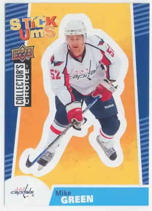 2009-10 COLLECTOR'S CHOICE - MIKE GREEN #SU30 STICK-UMS