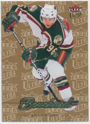 2007-08 FLEER ULTRA - PIERRE-MARC BOUCHARD #101 GOLD MEDALLION