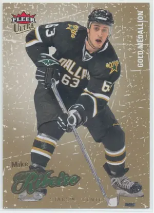 2008-09 FLEER ULTRA - MIKE RIBEIRO #139 GOLD MEDALLION