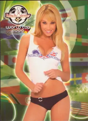 2006 Benchwarmer World Cup - Lisa Gleave #56