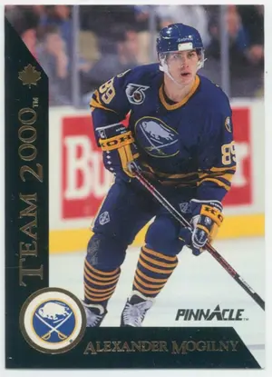 1992-93 PINNACLE (CDN) - ALEXANDER MOGILNY #28 TEAM 2000