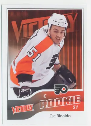 2011-12 VICTORY - ZAC RINALDO #241 ROOKIE