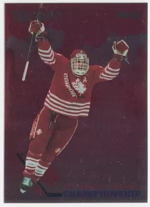 1993-94 DONRUSS - TODD HARVEY #CAN15 WORLD JUNIOR CHAMPIONSHIP