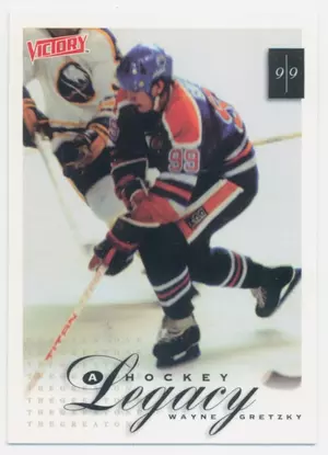 1999-00 VICTORY - WAYNE GRETZKY #402 A HOCKEY LEGACY