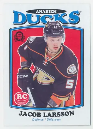 2016-17 O-PEE-CHEE - JACOB LARSSON #698 RETRO