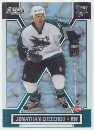 2002-03 EXCLUSIVE - JONATHAN CHEECHOO #190 RC⚠️