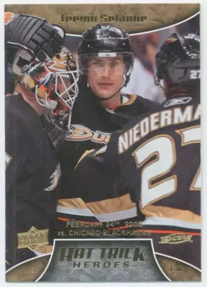 2008-09 UPPER DECK - TEEMU SELANNE #HT2 HAT TRICK HEROES