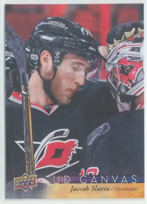 2017-18 UPPER DECK - JACCOB SLAVIN #C17 UD CANVAS