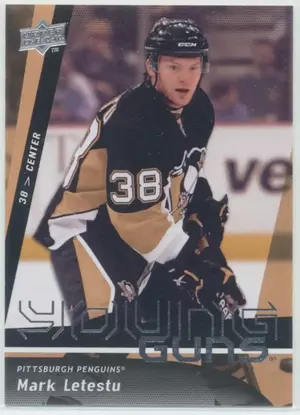 2009-10 UPPER DECK - MARK LETESTU #486 YOUNG GUNS